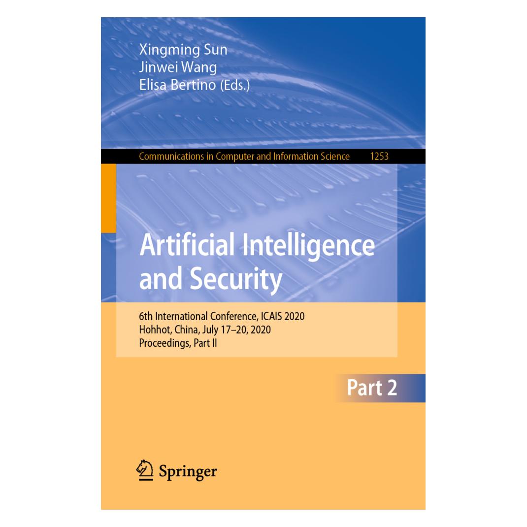 Springer Artificial Intelligence and Security (Englisch, Softcover, Bertino, Elisa, Jinwei, Wang, Xingming Sun) (56150974)