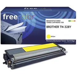 Freecolor, Toner, Toner Brother TN-328Y yellow 6000 Seiten remanufactured (Y)