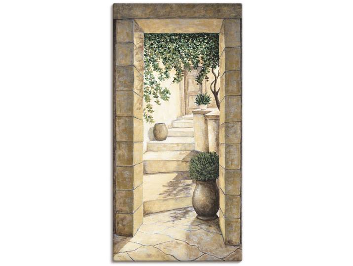 Wandbild ARTLAND Eingang - Fresco , beige (farbe bild(er): naturfarben), B:30cm H:60cm, Bilder, Wandbild, als Leinwandbild, Poster in verschied. Grössen