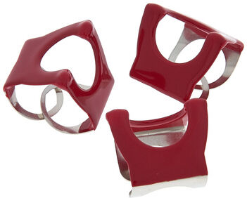 Pinch Clip Cymbal Clamp Red