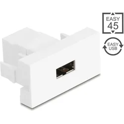 DELOCK Easy 45 Modul EASY-USB 2.0 Typ-A Buchse zu EASY-USB