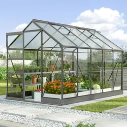 Vitavia Gewächshaus "Kapitol 6200",schwarz,6,2 m2