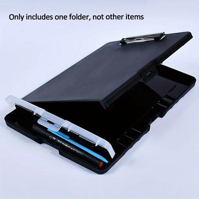 Durable Document Manager & Office Folder Board For Paper Organization black