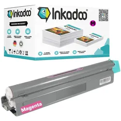 Inkadoo, Toner, Toner kompatibel zu Lexmark C925H2MG Toner, magenta Magenta (M)