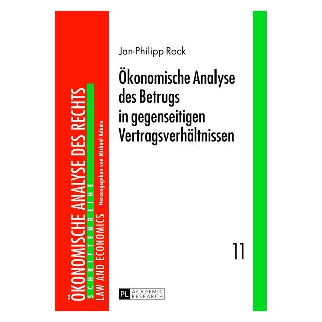 Peter Lang Rock:Ãkonomische Analyse des Betrugs in (Deutsch, Jan-Philipp Rock, 2013) (67836760)