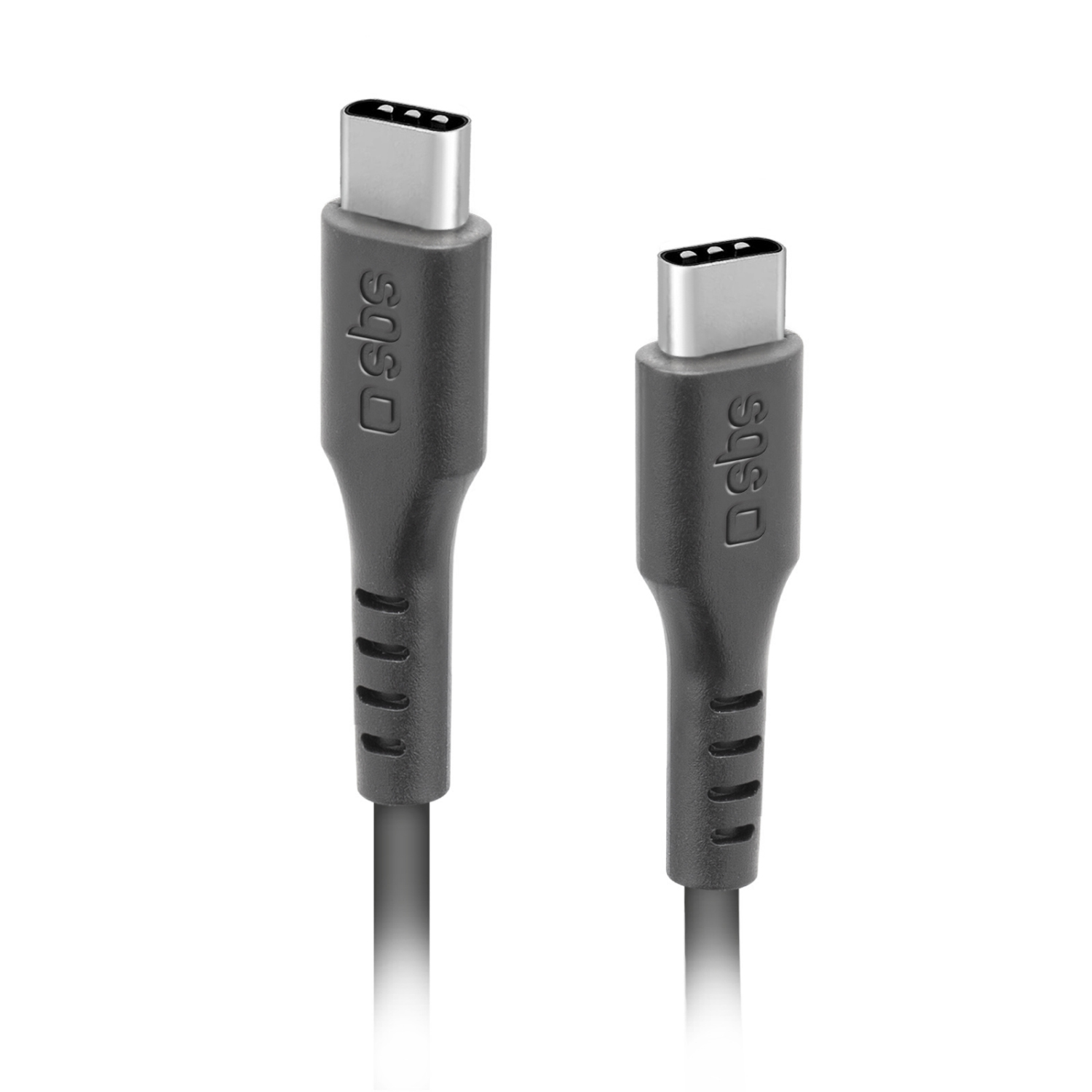 SBS USB-C - USB-C Kabel 3m schwarz TECABLETCC3M Daten- und Ladekabel