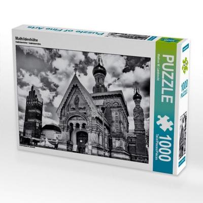 CALVENDO Puzzle Mathildenhöhe 1000 Teile Puzzle quer | 1000 Teile Lege-Größe 64 × 48 cm Foto-Puzzle für glückliche Stunden
