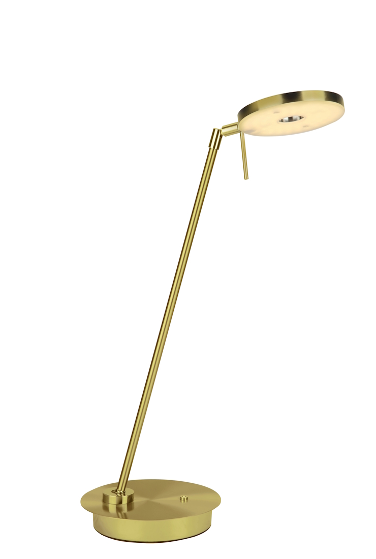 LupiaLicht LED-Tischleuchte CYCLE Messing matt/poliert 2840-1-9 4260489575161