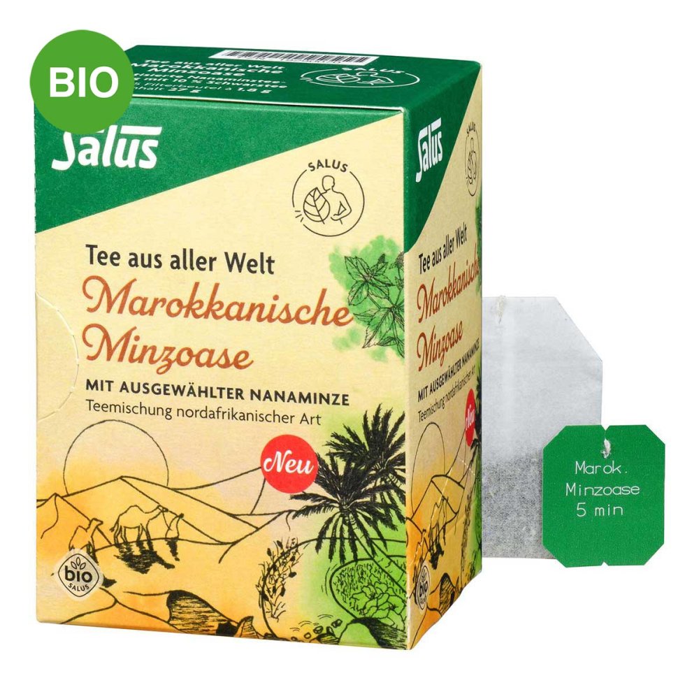 SALUS Pharma GmbH Marokkanische Minzoase Bio Salus Filterbeutel 19290070