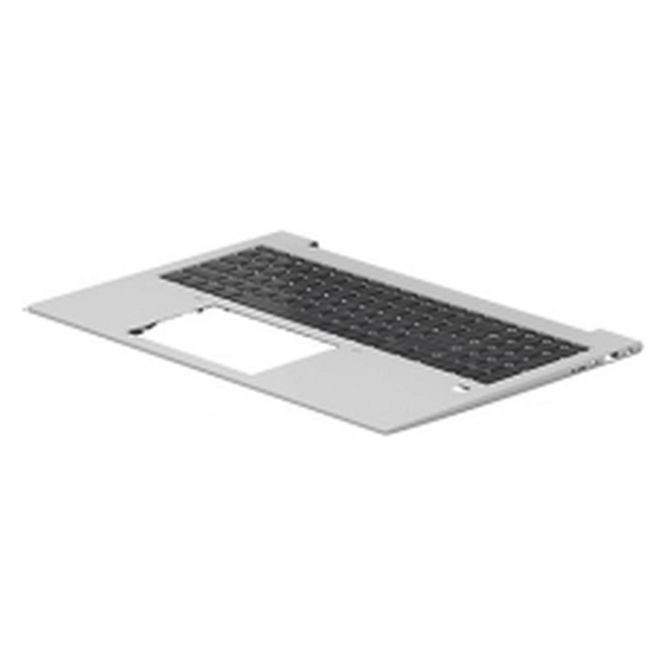 HP Top Cover W/Keyboard CP BL SR (N08145-B31)