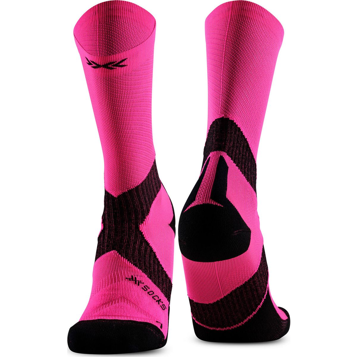 X-Socks X-socks Bike Expert Crew fluo pink/x black (P140) 39-41 XS-BQXPS25U-P140-39-41