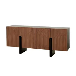 Höffner Selection TV-Lowboard  Adis , schwarz , Maße (cm): B: 180 H: 78,5 T: 45.0