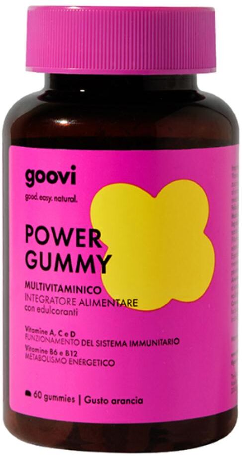THE GOOD VIBES COMPANY Srl Goovi Power Gummy Multivitaminico, 60 Gummies