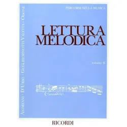 Various Lettura Melodica - Vol. 2 Opera Theory, Fachbücher von G. Guglielminotti Valetta, D. D'Urso, G. Andreani, A. Odone
