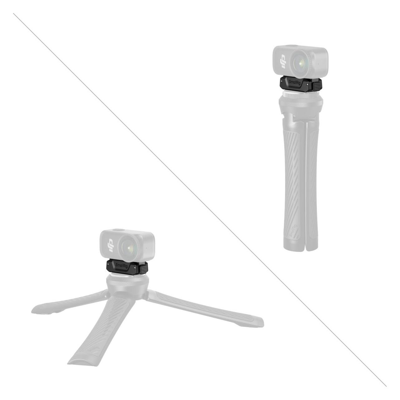 SmallRig 5779 Bidirectional Quick Release Adapter Support with 1/4"-20 Threaded Hole (5779)