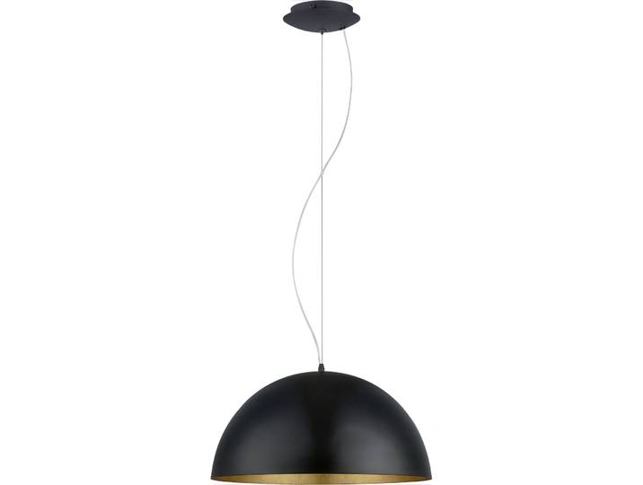 Eglo Pendellampe Gaetano 1 Schwarz-gold Stahl B 53 cm