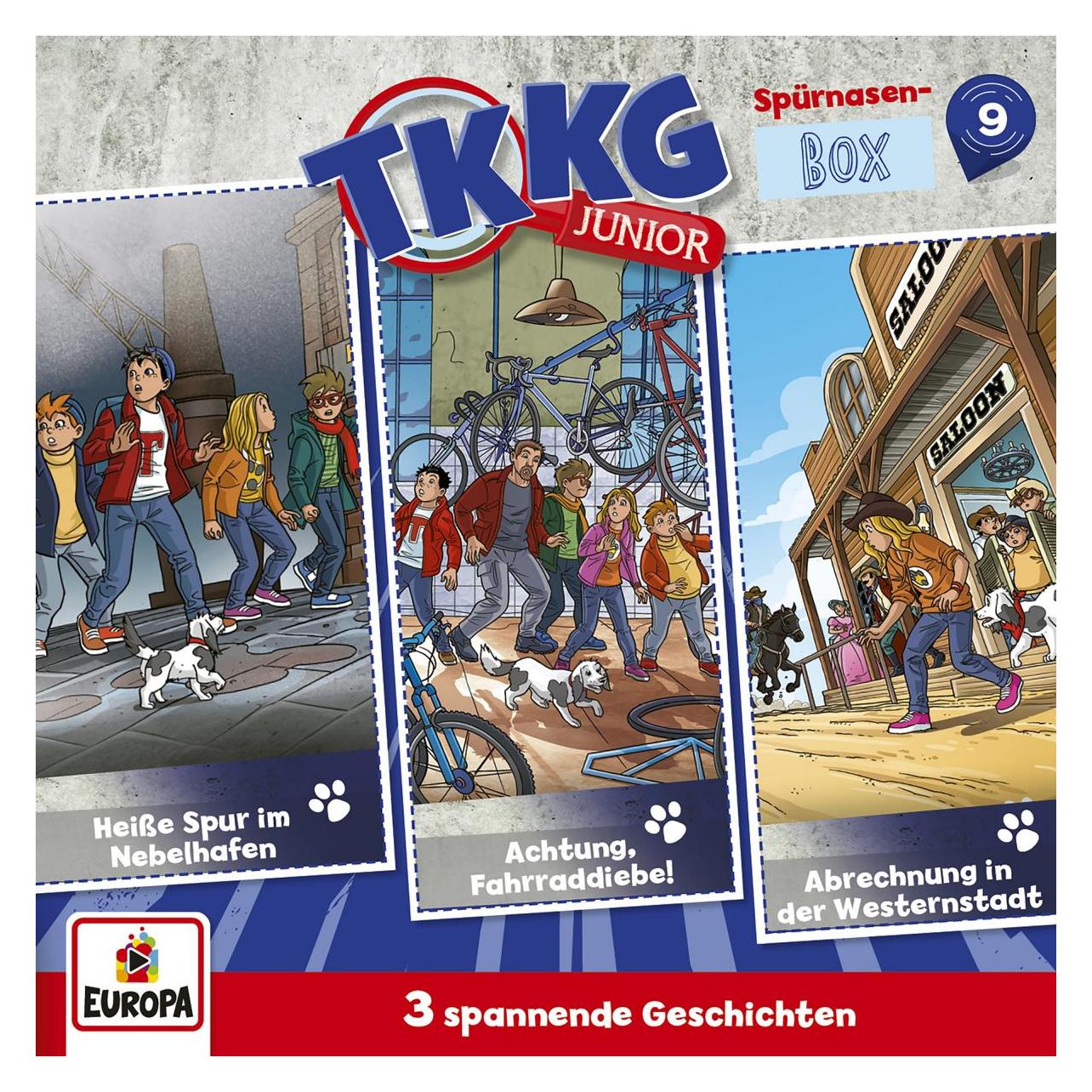 Europa TKKG Junior - 9 Box (F25-27) (Tkkg Junior, Deutsch) (58841752)