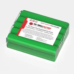 TFC SUPER CLAY Knete grün Modelliermasse hochfeine Textur geschmeidig formstabil dauerplastisch