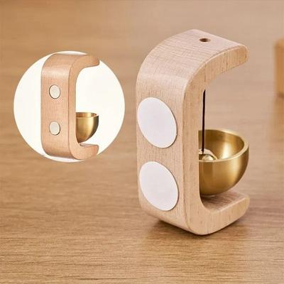 Gemini Said Artisan Solid Wood Magnetic Doorbell And High Performance Entrance Resonance Architecture walnut