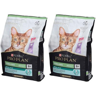 Purina® PRO Plan® Sterilised Renal Plus Adult Chat Dinde x2 2x3000 g Pellets