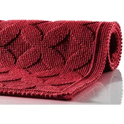 RHOMTUFT Badteppich SEASIDE cardinal 70 x 120 cm