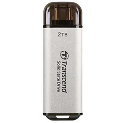 Transcend ESD300 Externe SSD 2 TB, silber