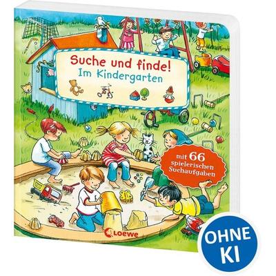 Suche und finde! - Im Kindergarten, Gebundene Ausgabe von , Loewe