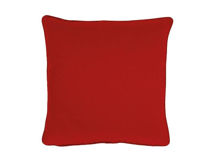 Kissenbezug Tizian Rot/Rubinrot 40 x 40cm Mischgewebe