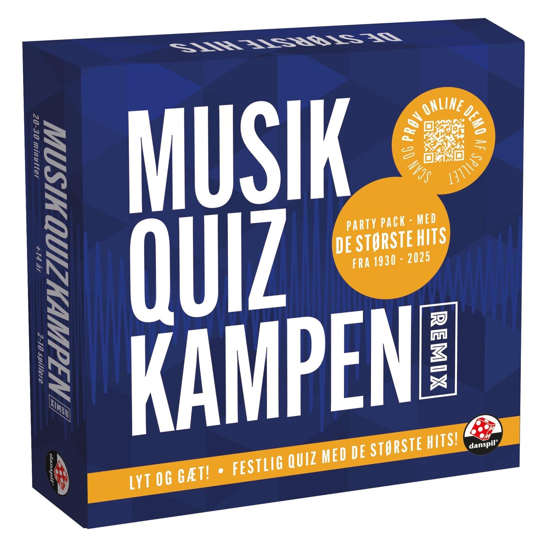 Danspil MusikQuizKampen - De Strste Hits (Deutsch, 2 - 6 Spieler) (101140)