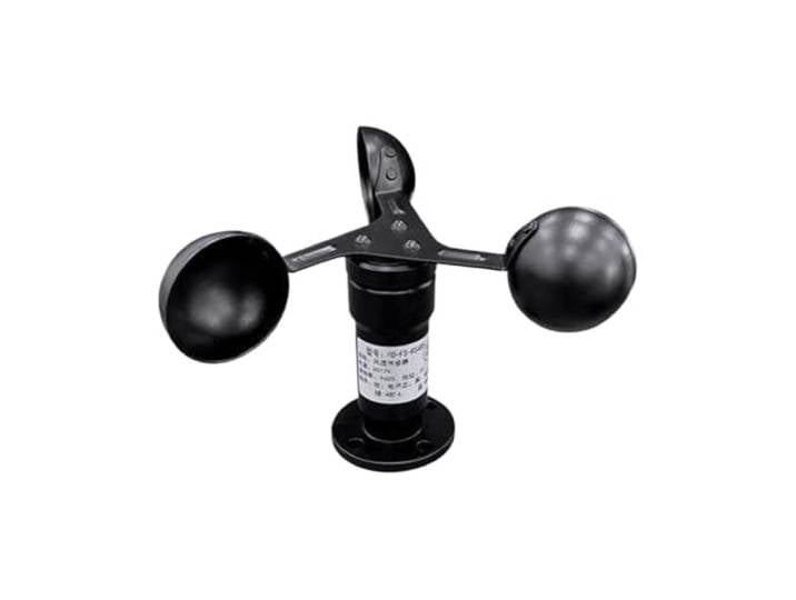 Drei Tassen Windgeschwindigkeitssensor Wetter-Anzeige Alarm(Sensor RS485 metal)