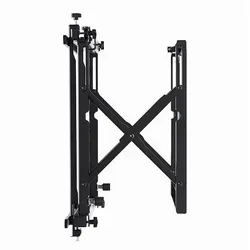 Btech B-TECH Full Service Videowall Mount (VESA 600 x 400) BT8301/B, TV Zubehör, Schwarz