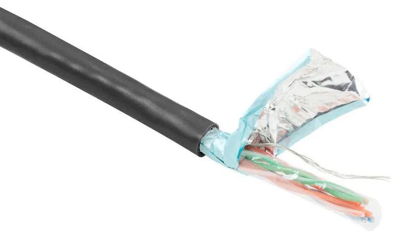 ACT CAT5E FTP LSZH (FP7950) 500m, 500 m, Schwarz