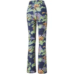 Puma, Damen, Sporthose, DARE TO FEELIN XTRA AOP Flared Pants (M), Schwarz