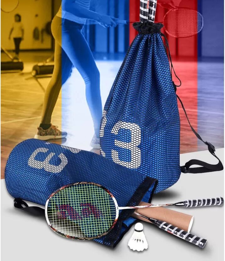 INF Leichter Basketball-/Fußballbeutel mit Kordelzug – Sportrucksack aus Oxford-Gewebe Schwarz