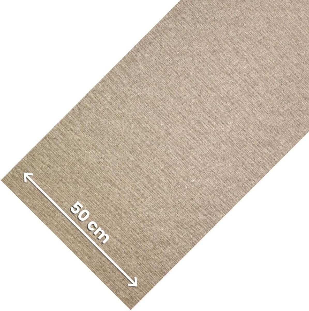 Antislip Keukentapijt op Maat in Rotanlook - Wasbaar Vloerkleed voor Hal en Keuken