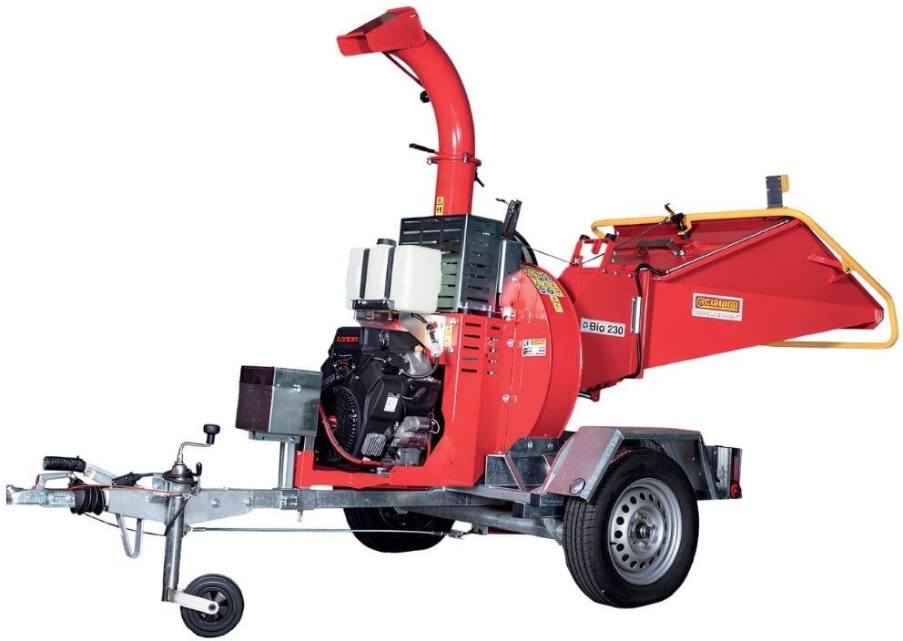 Biotriturador Diesel Reboque Caravaggi BIO230