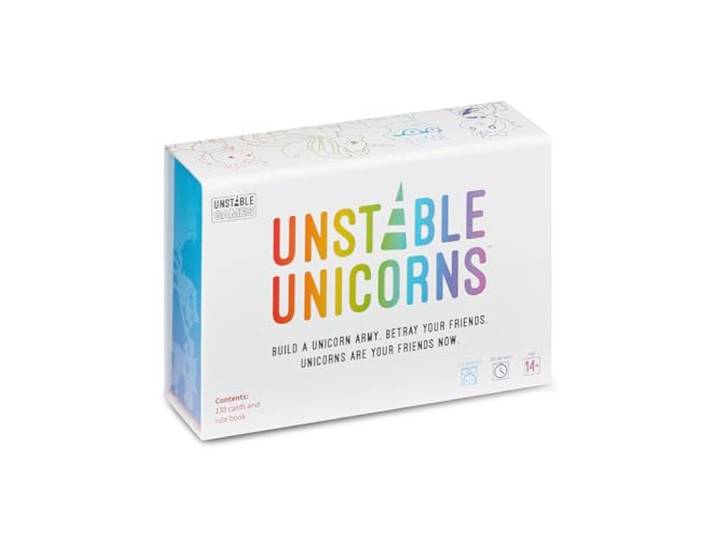 TeeTurtle , Unstable Unicorns , Card Game , Ages 8+ , 2-8 Players , 30-45 Minutes Playing Time