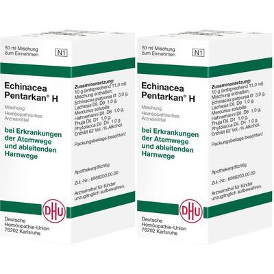 Echinacea Pentarkan H Mischung 2x 2x50 ml