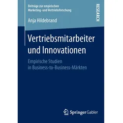 Vertriebsmitarbeiter und Innovationen, Fachbücher von Anja Hildebrand