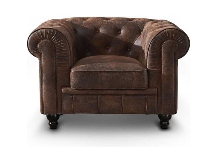 Fauteuil Chesterfield Vintage