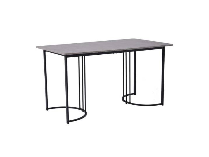 Odikalo Esstisch 140x80cm Esstisch,(1-St),Gestell aus Metall Rechteckiger Esstisch