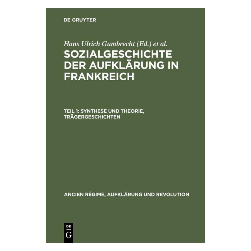 De Gruyter Synthese und Theorie, Trägergeschichten (Deutsch, 1981) (67828119)