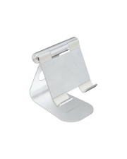 Ultron TerraTec iTab M Aufstellung für Mobiltelefon / Tablet Aluminium Silber Bildschirmgröße: 8.8-25 cm 3.5"-10" Schreibtisch-Ständer (219728)