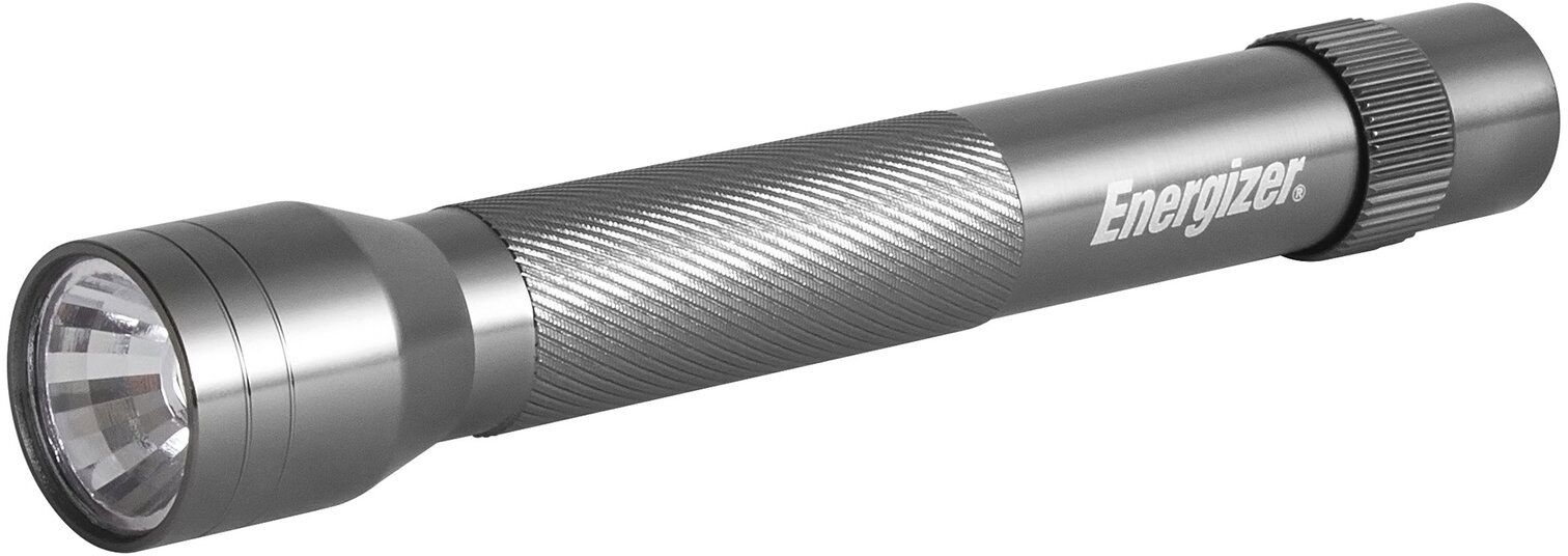 Energizer Metal LED Torch 2AA - Silver (634041)