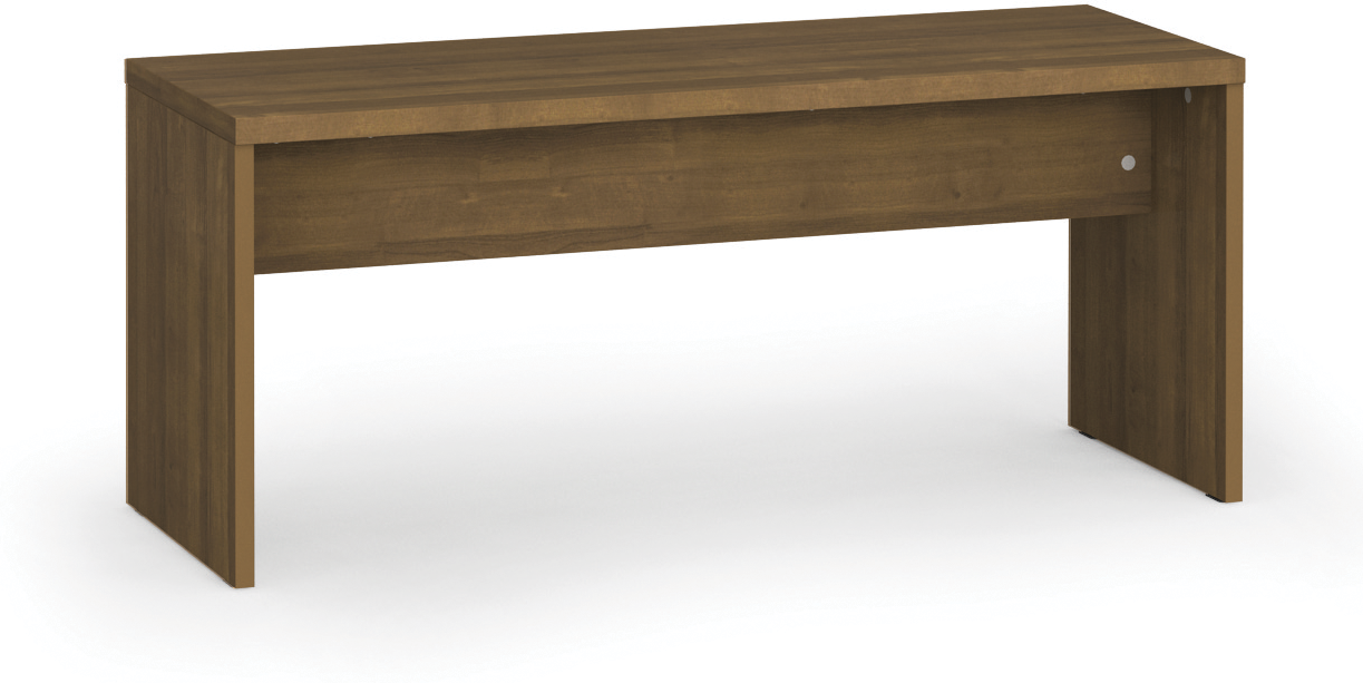 B2B Partner Umkleidebank, 1000 mm breit, Nussbaum