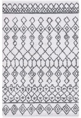 SAFAVIEH Augustine Bruna Moroccan Boho Fringe Rug