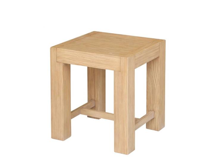 Tabouret style moderne en bois massif marron