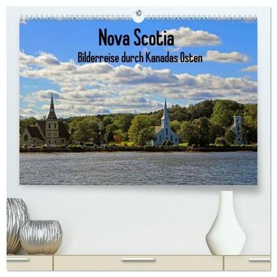 Bilderreise Nova Scotia (hochwertiger Premium Wandkalender 2027 DIN A2 quer), Kunstdruck in Hochglanz
