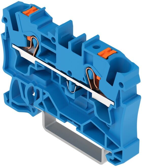 WAGO Bornier de passage 2204-1204 4 mm² bleu (2204-1204)