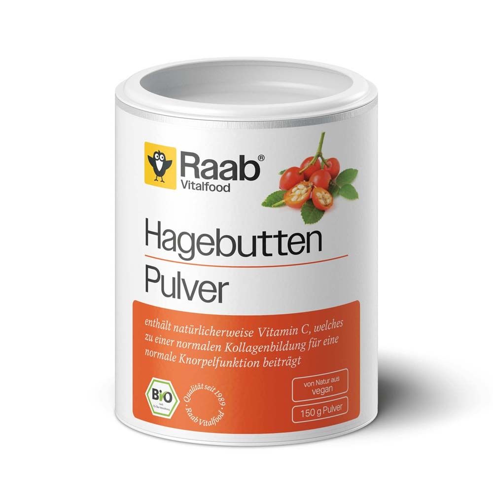 Raab Vitalfood Hagebutte Bio Pulver 150 g